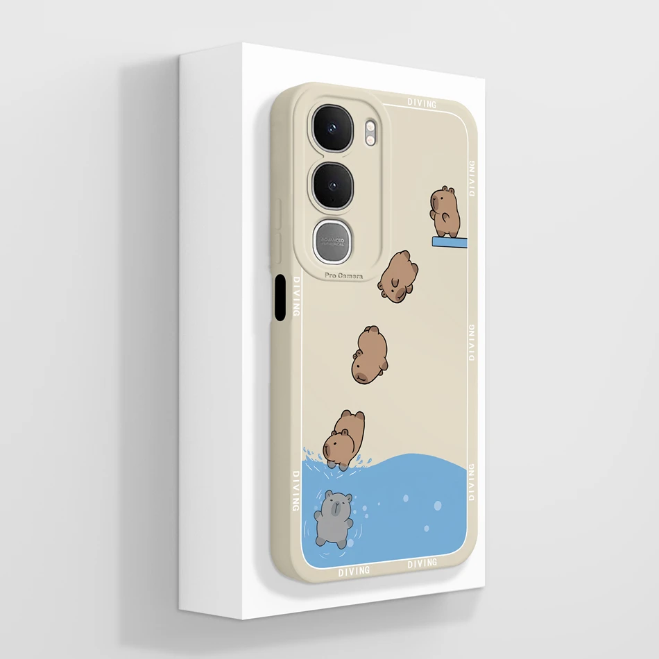 Simple Design Soft Silicone Shockproof Phone Case