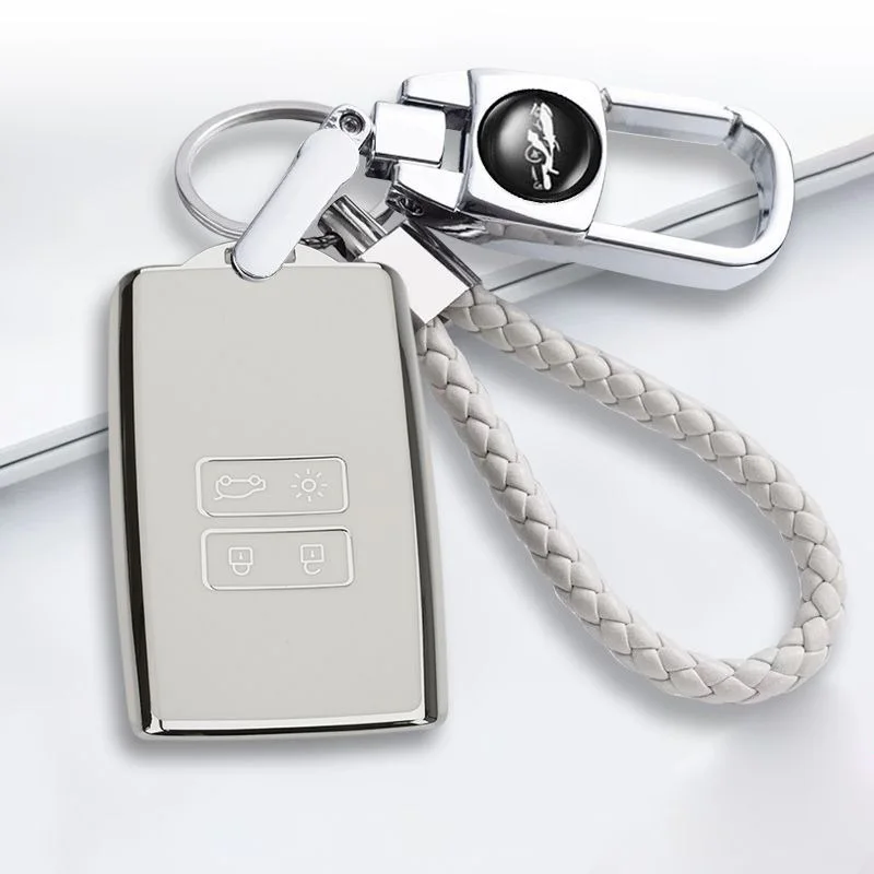 Premium TPU Car Key Cover Shell - Elegant Protection