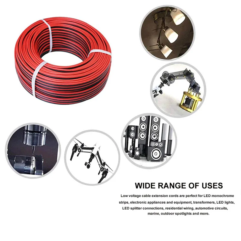 2 Metri Cavo Silicone 10AWG - Filo Alimentazione Batteria RC (1m Rosso E 1m Nero) - Foto 8