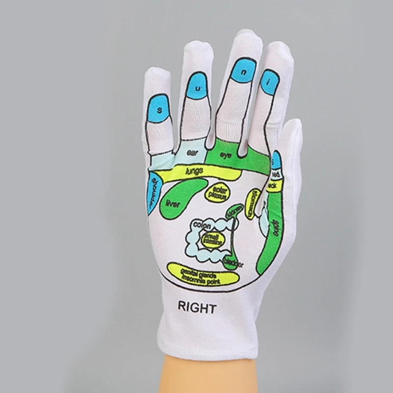 Gants réflexologie d'acupression Spa pour les mains outils thérapie des mains réflexologie pointus