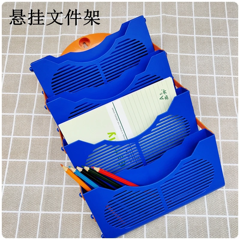 Hangable and minimalist Magazine Storage And Organization Shelf Desktop Bookshelf Dust-Proof Storage Book Box For Writer
