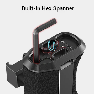 360-Degree Rotating Handgrip NATO Camera Left Side Handle For DLSR for Sony Came