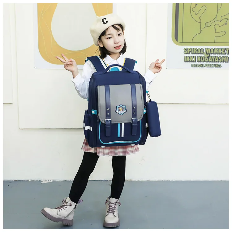 Children's Schoolbag Primary School Student Large Capacity Lightweight Super Light Spine Protection Cinnamoroll Girls
