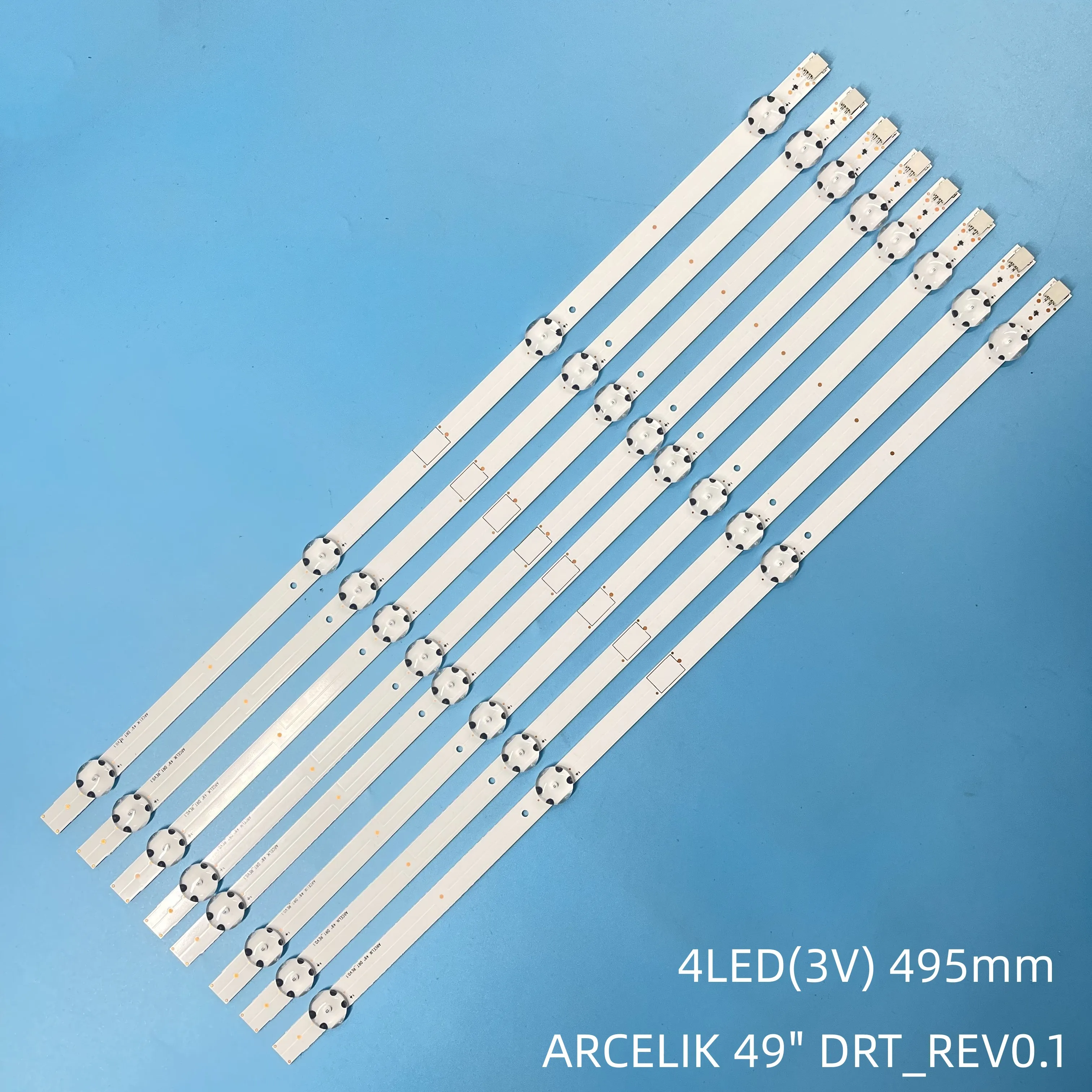 Kit Retroilluminazione A Led Per Grundig Tv Arcelik 49 Drt Zva65600-Aa 49 Gub8765 49 Gub8767 49 Gub8762 49 Vlx7730 Bp Muslimah