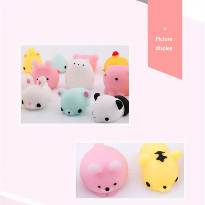 Birthday Gifts Vent Toys Mochi Squishies Kawaii Cartoon Squishy Toys For Kids Relief Stress Ball Squeeze Party Favors Toys - Bilde 5