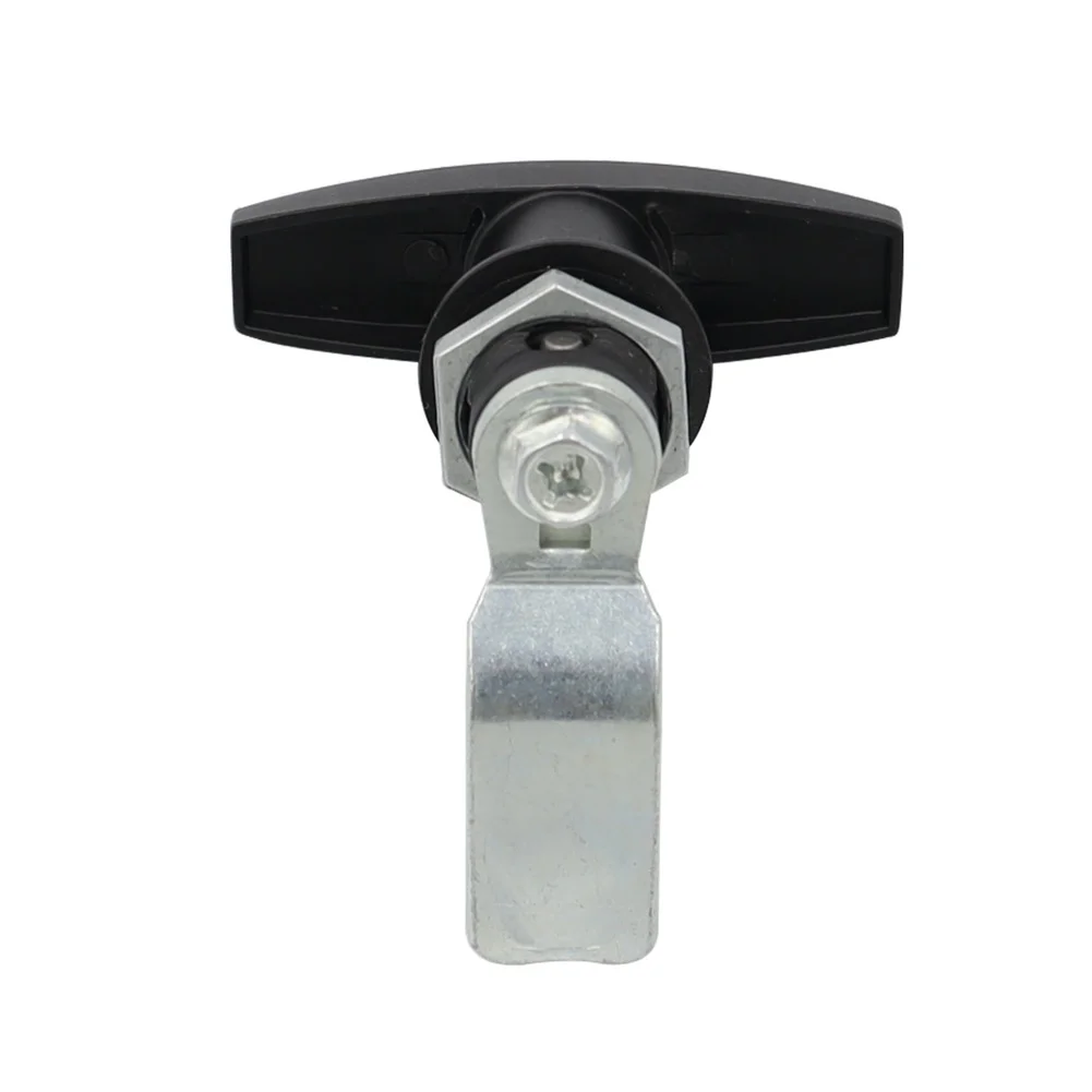 Description Picture 5 of itemHandle Lock Rear Fixing T Zinc Alloy Tool Box Garage Door T Lock With Key Industrial Cabinet Lock For Trailer Caravan Canop//