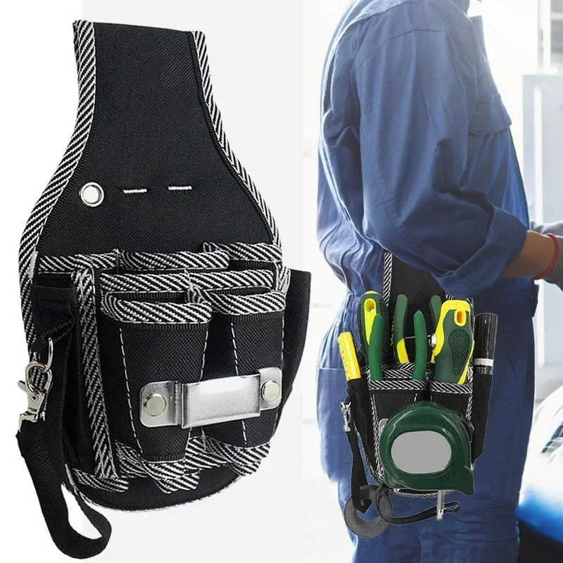 

Multifunctional Tool Bag Nylon Fabric Tool Belt Holder Tool Bag Electrician Waist Pocket Case Pocket Pouch Bag Screwdriver Kit