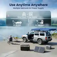 Автомобильный холодильник KROAK, 30 л, 40 л, портативная морозильная камера 12 В, 24 В постоянного тока с управлением через приложение, 110-220 В, двухзонный компрессор Cool Box для кемпинга — изображение 6