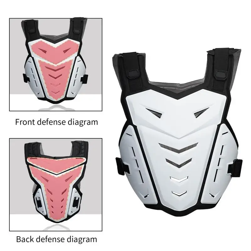 Cycling Protective Vest Skiing Waistcoat Adult Youth Chest Riding Vest Safety Equipment For Dirt Bikes Motorcycle Racing
