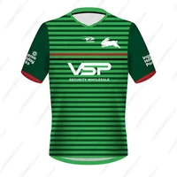 24/25 New Arrival Breathable Training Football Uniform Oversized For Adult&Kid Newest Summer Mens Rabbitohs Team Rugby Jersey 1