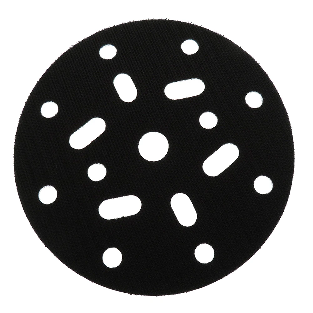 Sanding Pads 2pcs 6 Inch 150mm Interface Pad Protection Disc 17-Holes Soft Sponge Interface Pad For Sander Backing Pads Buffer Power Tools