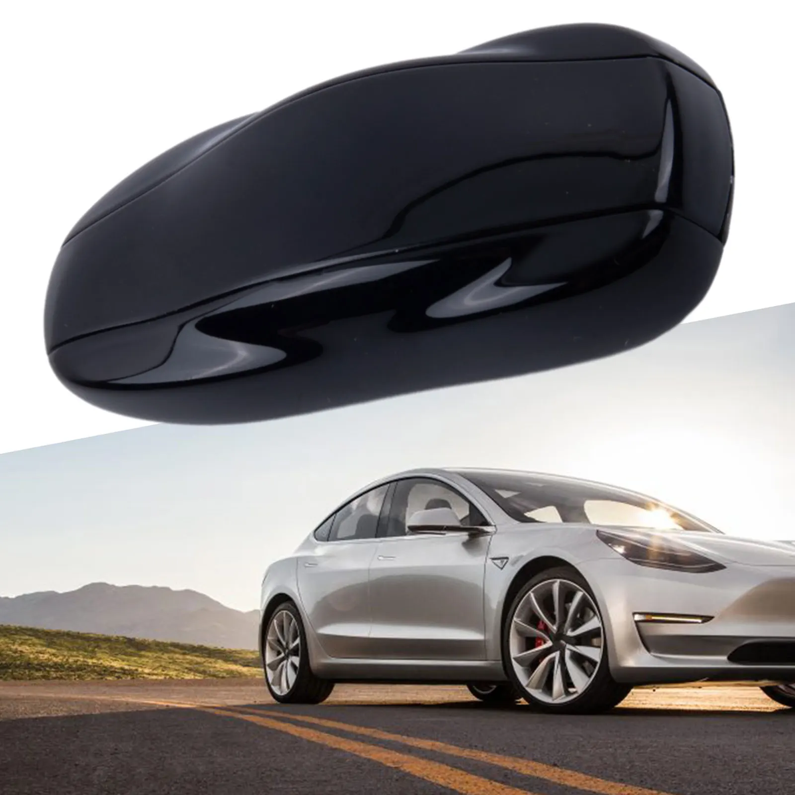 

Запчасти и аксессуары для Tesla Model 3/Y, ключ дистанционного управления, белый, 1 шт., черный, совершенно новый, Индукционное распознавание/Простота установки