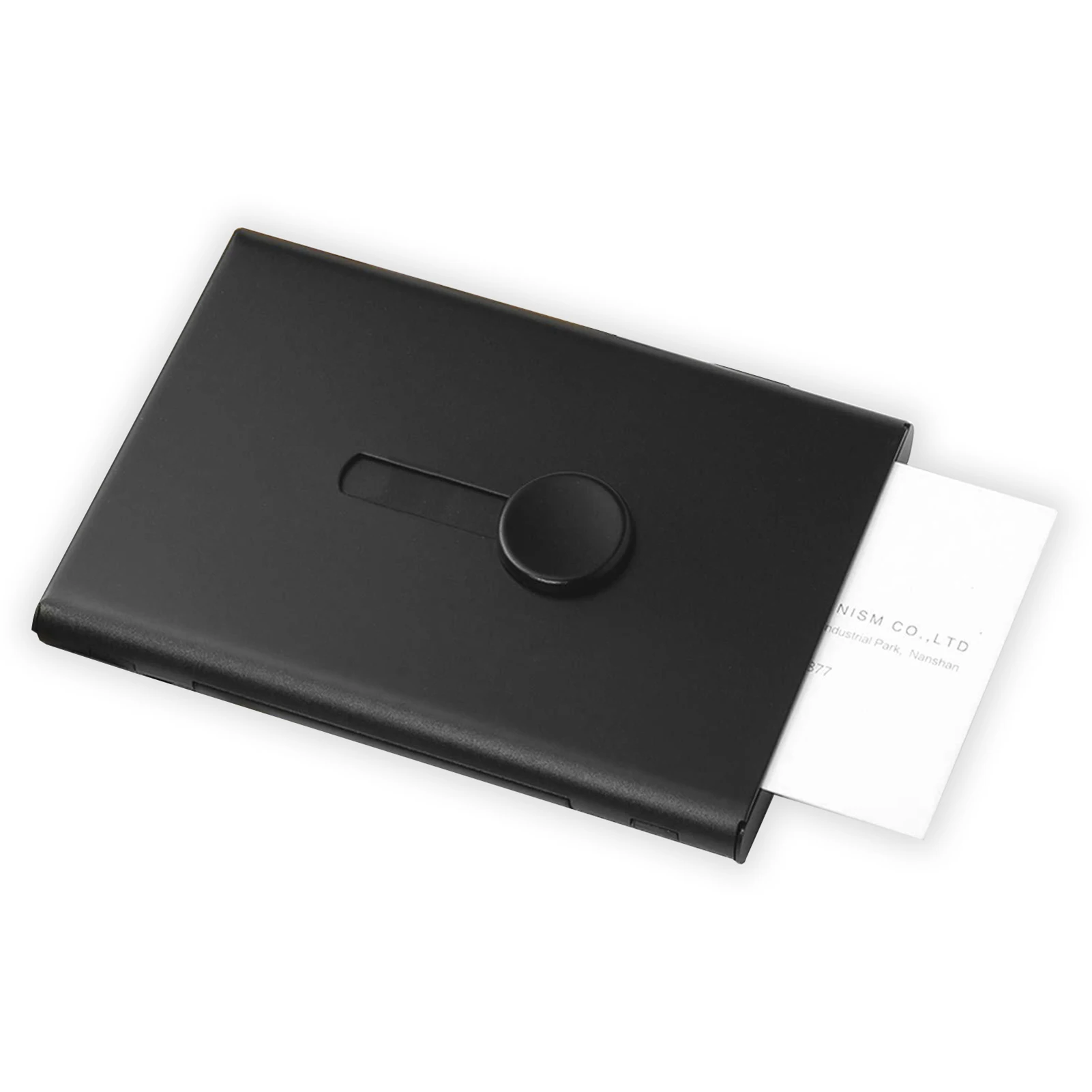 Business Card Holder Thumb-Drive Business Card Case Silde Out Business Card Holder Credit Card Case for Men Women