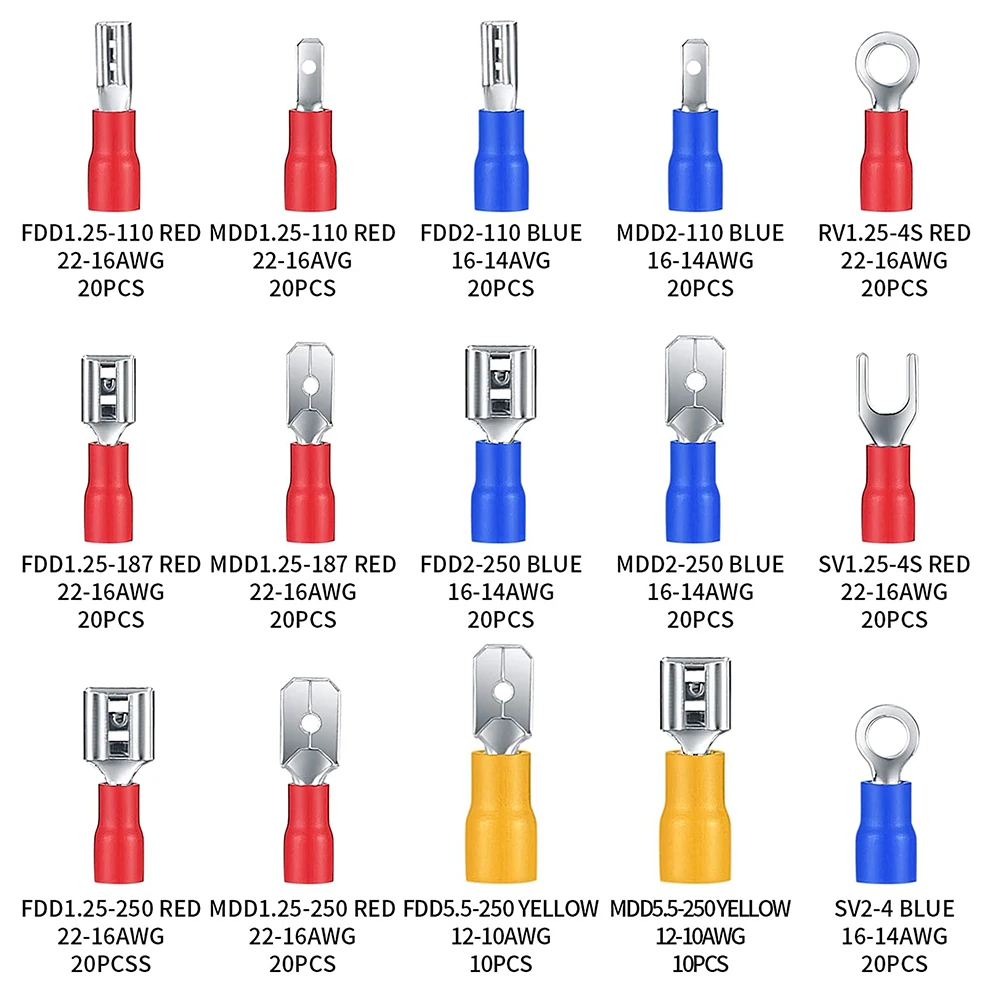 Wire crimp 2024 connector types