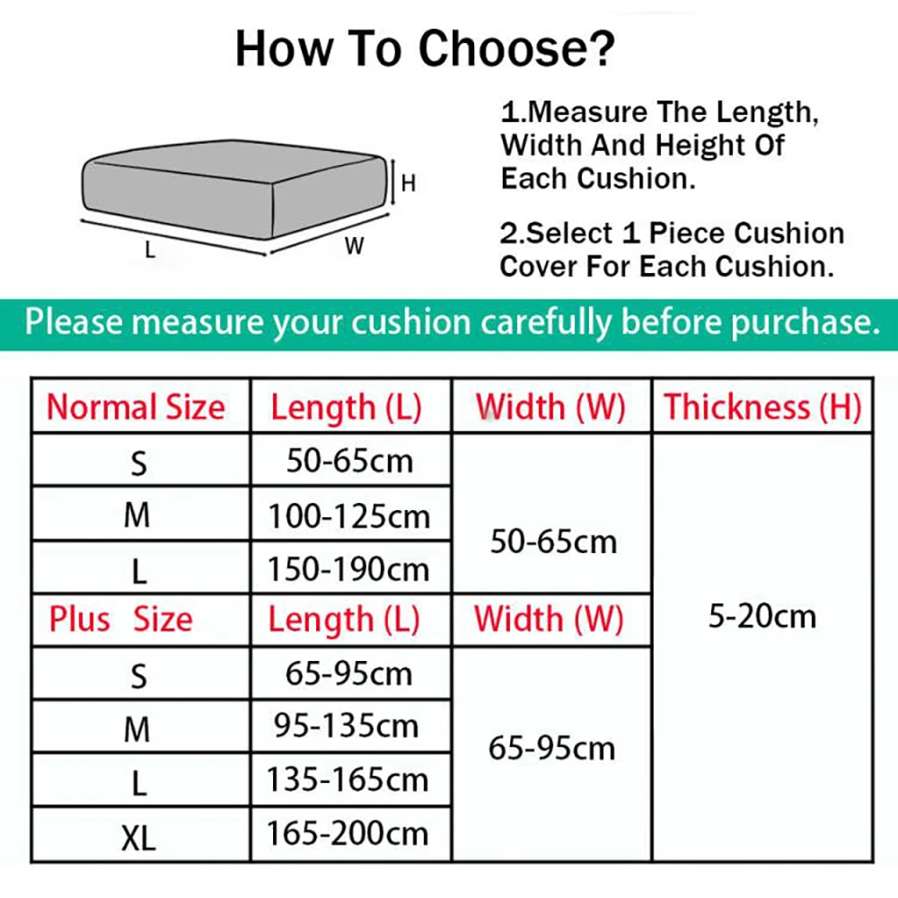 Description Picture 2 of itemJacquard Stretch Sofa Cushion Covers Soft Pure Sofa Seat Slipcover for Home Hotel Washable Elastic L-Shaped furniture Protector