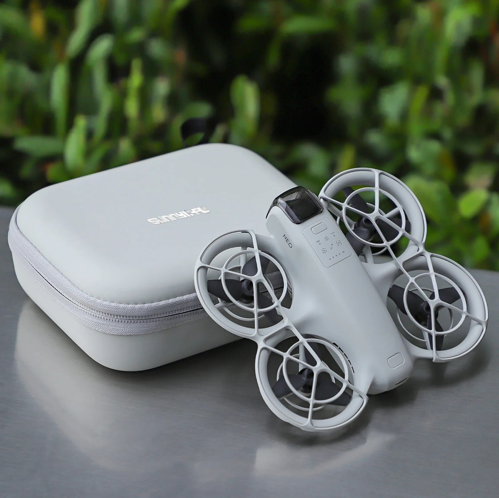 Sunnylife Portable Carrying Case for DJI Neo Drone Hard PU Travel Storage Bag Shockproof Case Waterproof Protector Accessories