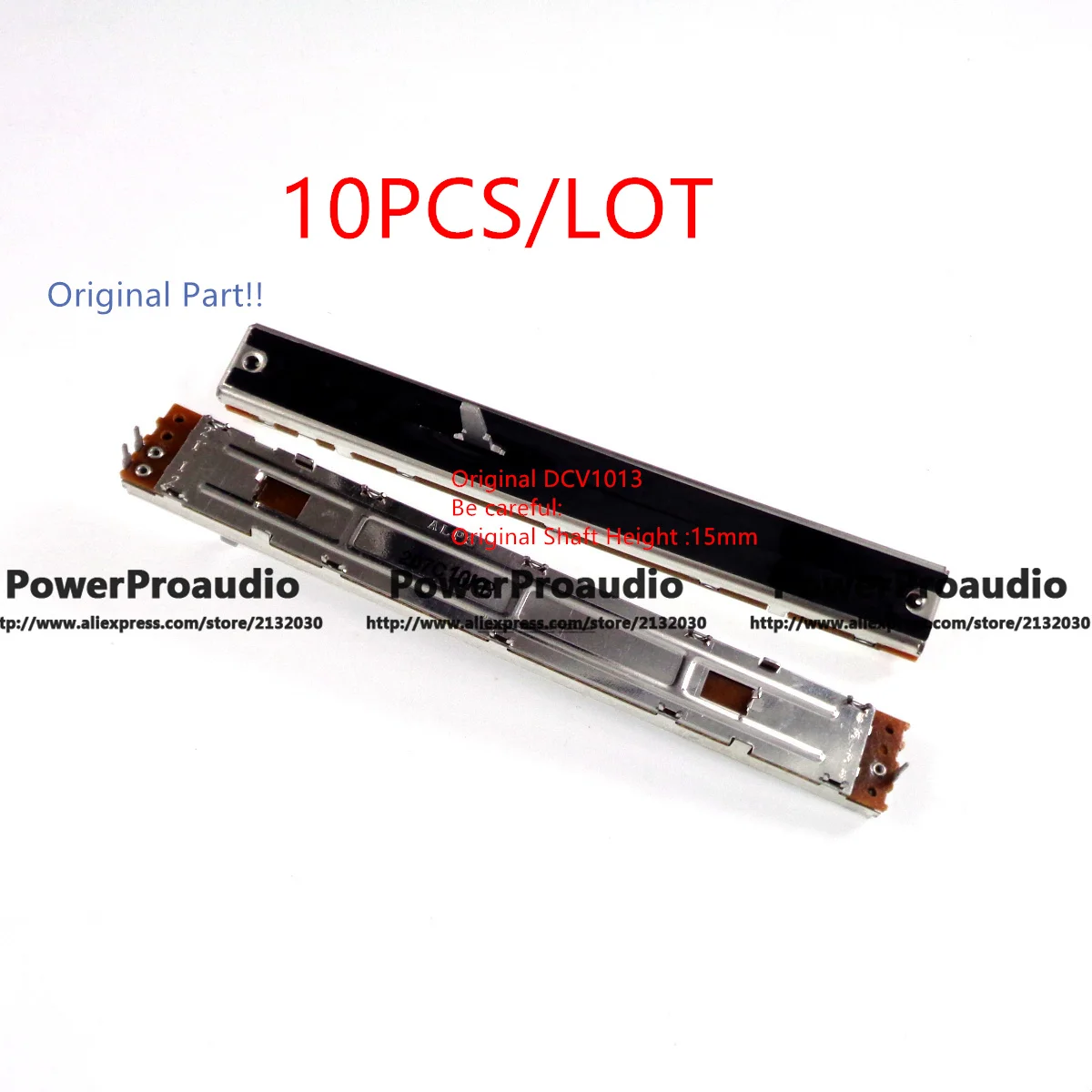 10X Originale Nuovo Aggiornamento Passo Slider / Fader X Dcv1013 Per Pioneer Cdj1000 Mk2 E Mk3 Cdj2000 Nuovo Cdj 1000 2000 Con Striscia Antipolvere