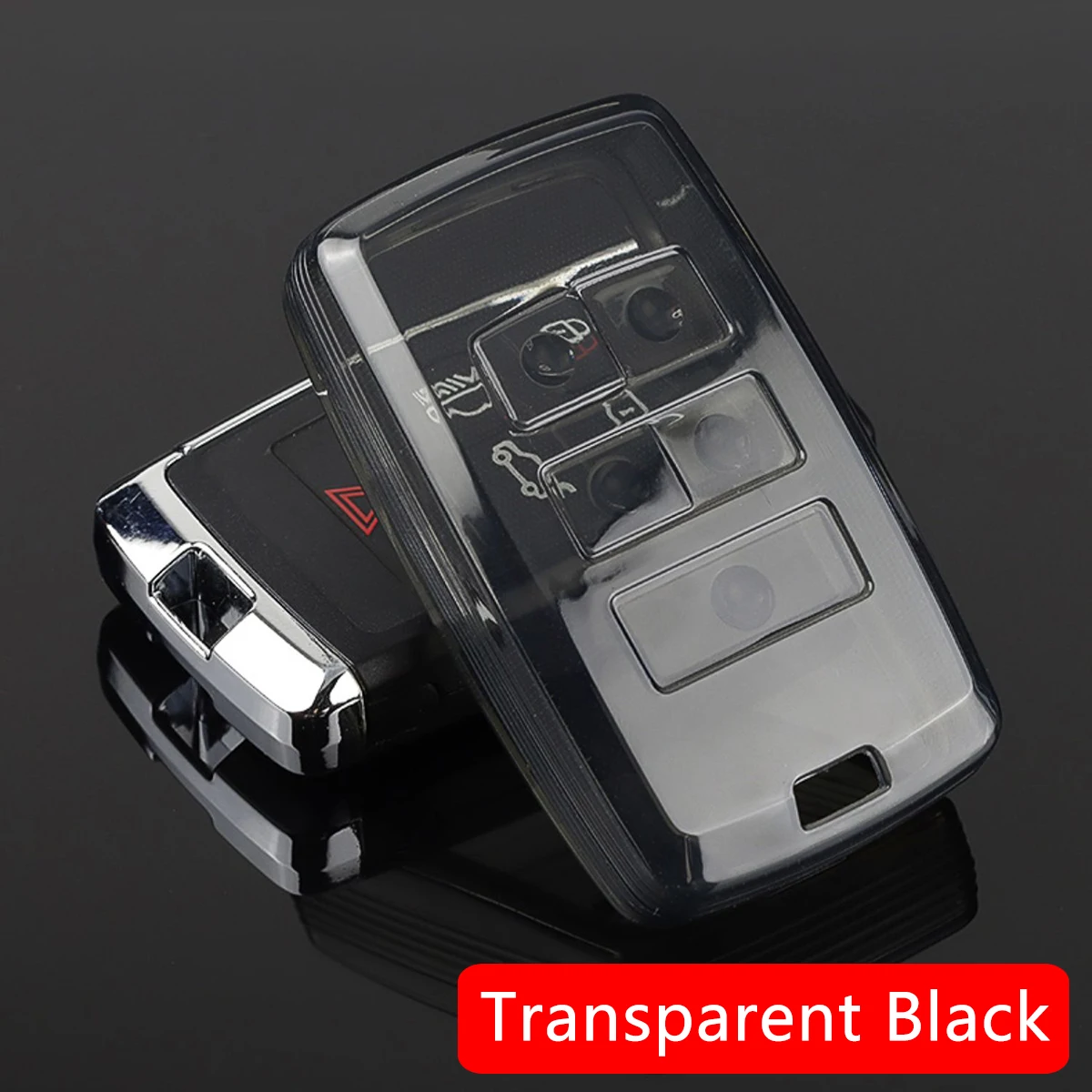 Custodia Trasparente In Tpu Trasparente Per Auto Smart Key Cover Per Land Rover Range Rover Sport Evoque Velar Discovery Defender 90 110 Jaguar