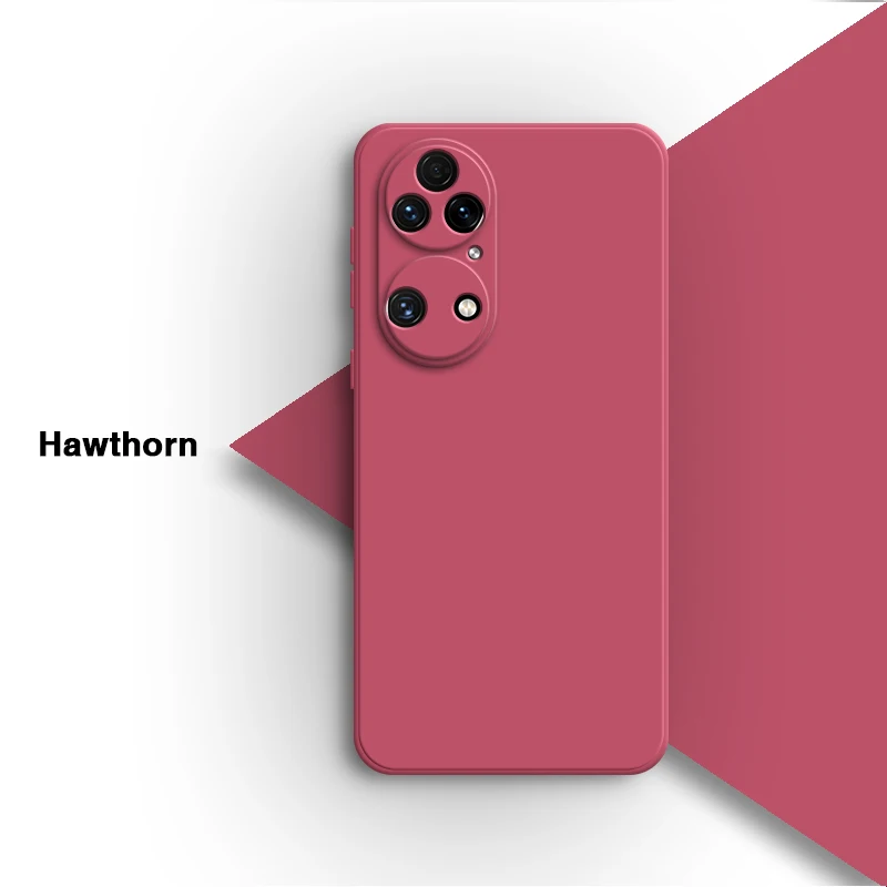 Shockproof Premium Liquid Silicone Gel Phone Case - High-Quality Soft Back Cover