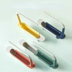 Escurridor retráctil para fregadero de cocina, cesta de almacenamiento multifuncional, estante colgante para lavar platos, de tela