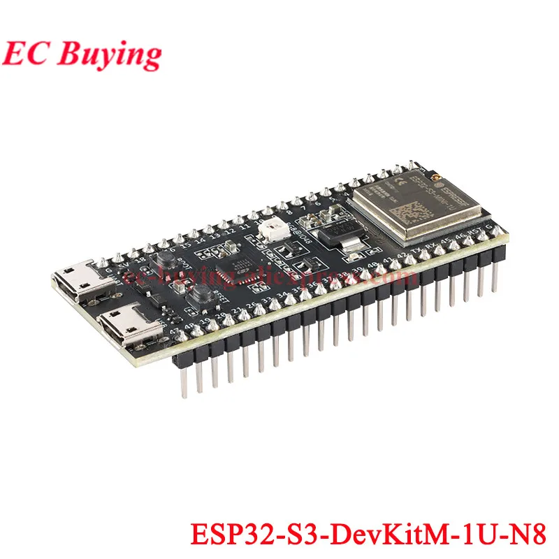 ตัวเลือกสินค้า บอร์ดพัฒนา ESP32-S3 โมดูล Wi-Fi 2.4G และ Bluetooth เสริม Type-C
