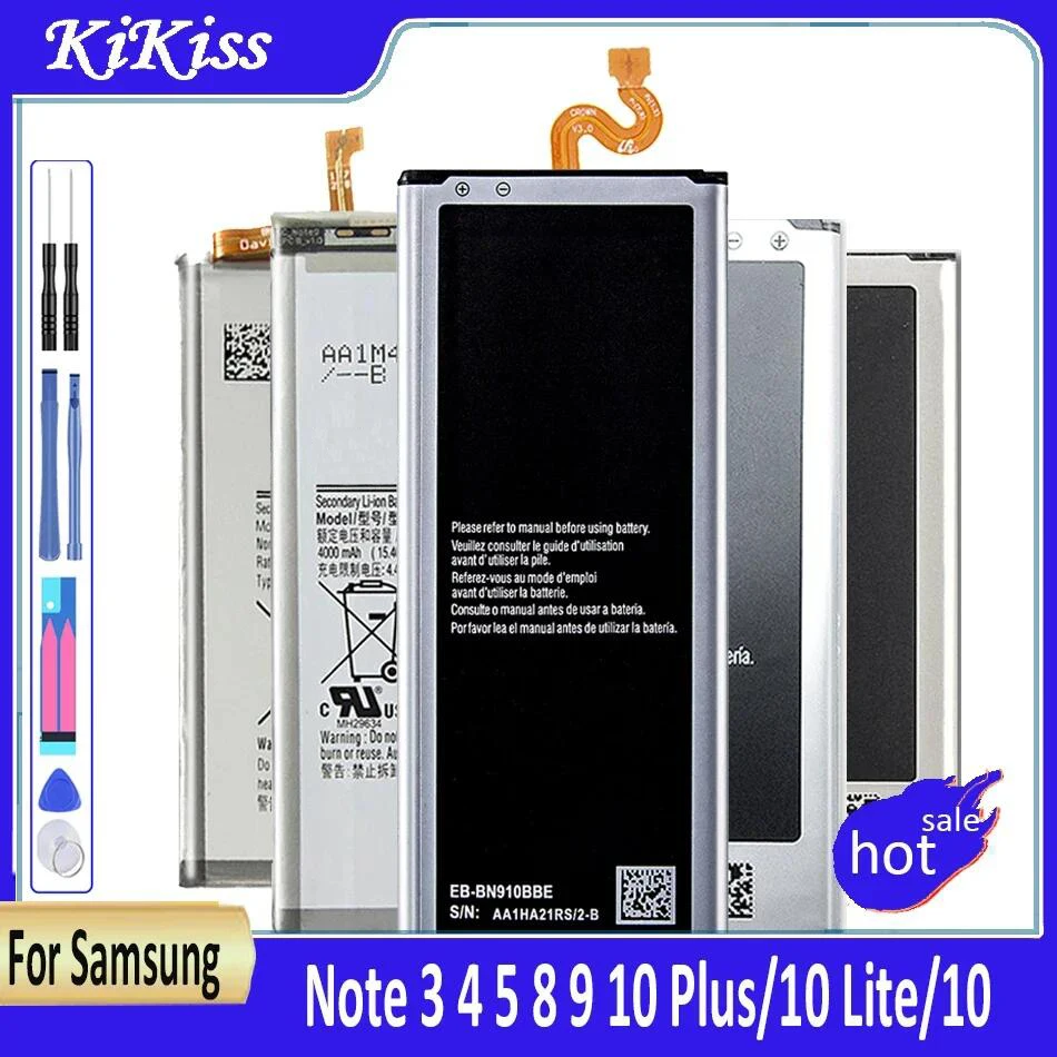 B800Bc Eb-Bn910Bbe Eb-Bn920Abe Eb-Bn950Abe Eb-Bn915Bbc Batteria Per Samsung Galaxy Note Edge 3 4 5 8 9 10 Plus Lite