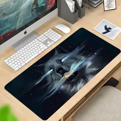 Fantasy Wolf  Mouse Pad PC Gaming Mouse gaming Mat Desk Office gadgets Mat Large Keyboard Pad  Desktop gamer Rubber Mouse Cushion