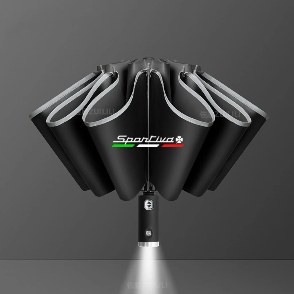 Ombrello Pieghevole Automatico Per Auto - Impermeabile, Antivento, Compatto, Per Alfa Romeo E Non Solo - 2