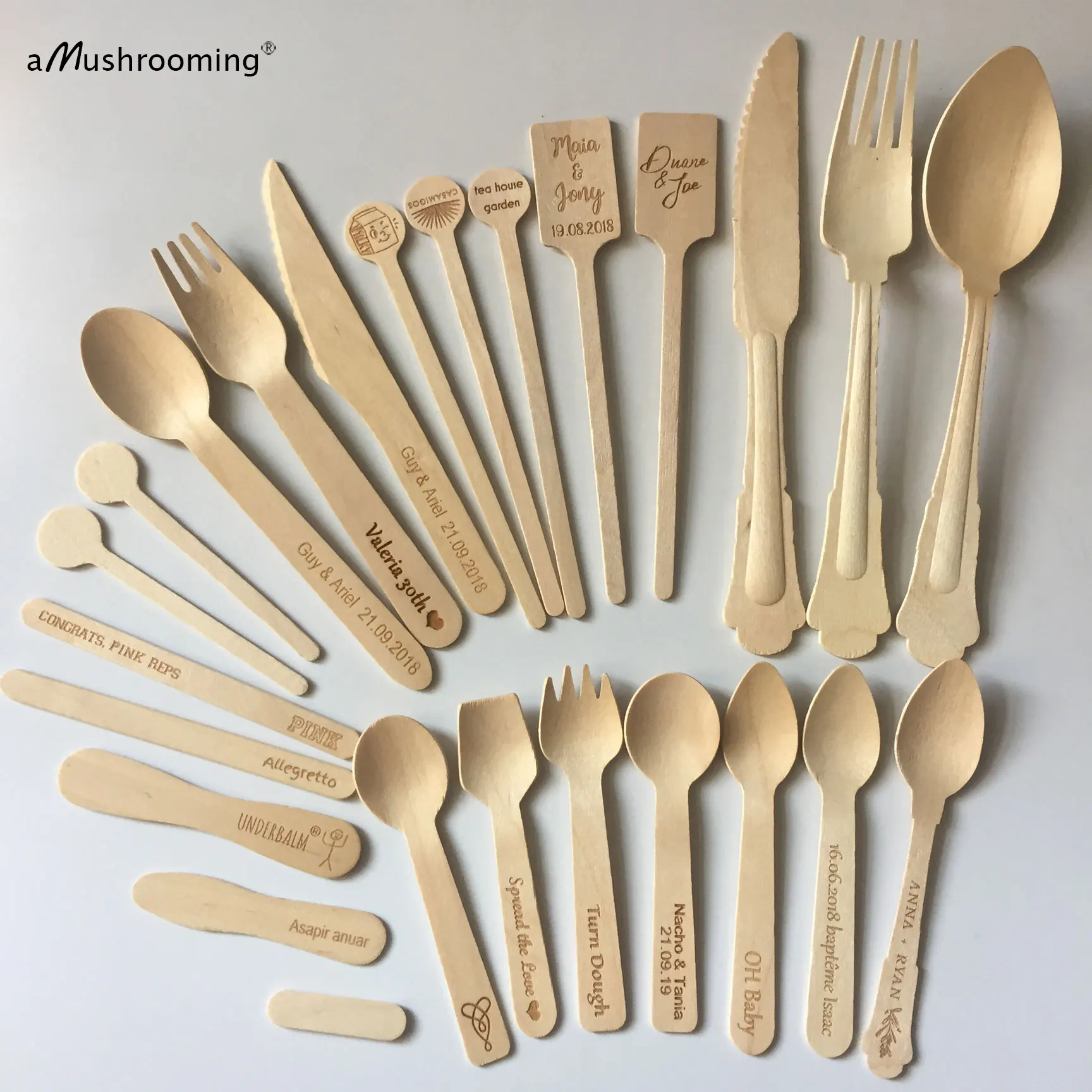 Amushrooming VIP Personalized Link-Orders Orders Repeat Rush Order Cutlery kitchen cutlery