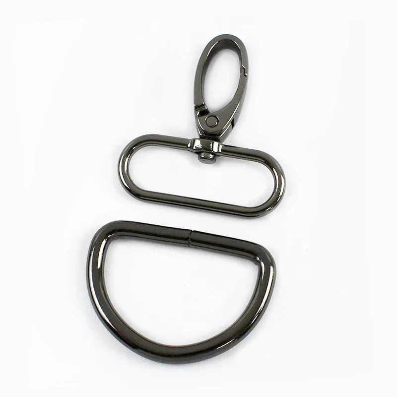 Versatile Metal Buckles and Clasps Set for DIY Bag and Pet Collar Accessories
