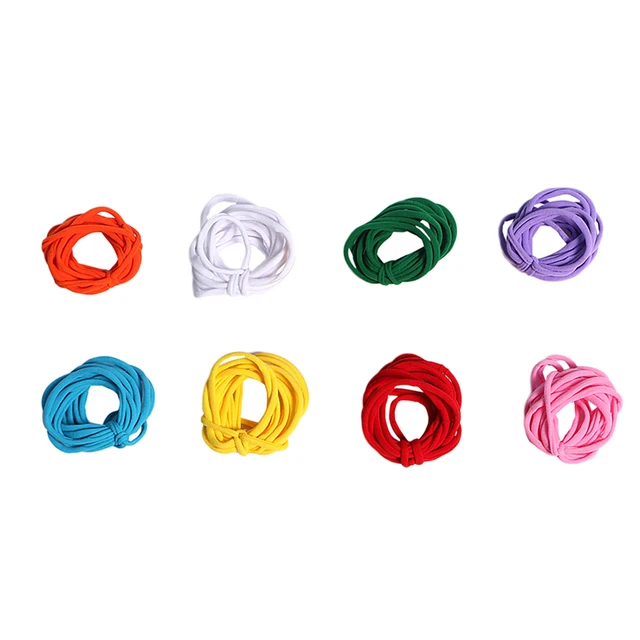 96 Pieces Loom Potholder Loops Weaving Loom Loops Weaving Craft Loops With Multiple Colors For DIY Crafts Supplies No Box 6