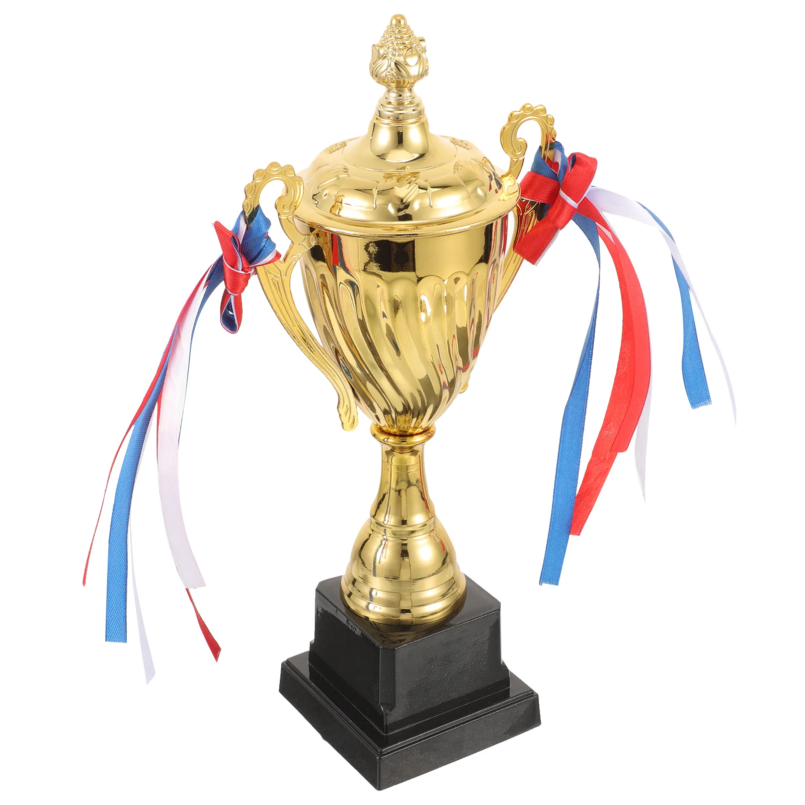 

Metal Trophy Cup 29cm Sports Award Trophy Golden Trophy Cup Party Favors for Sports Match School Tournament Trophy