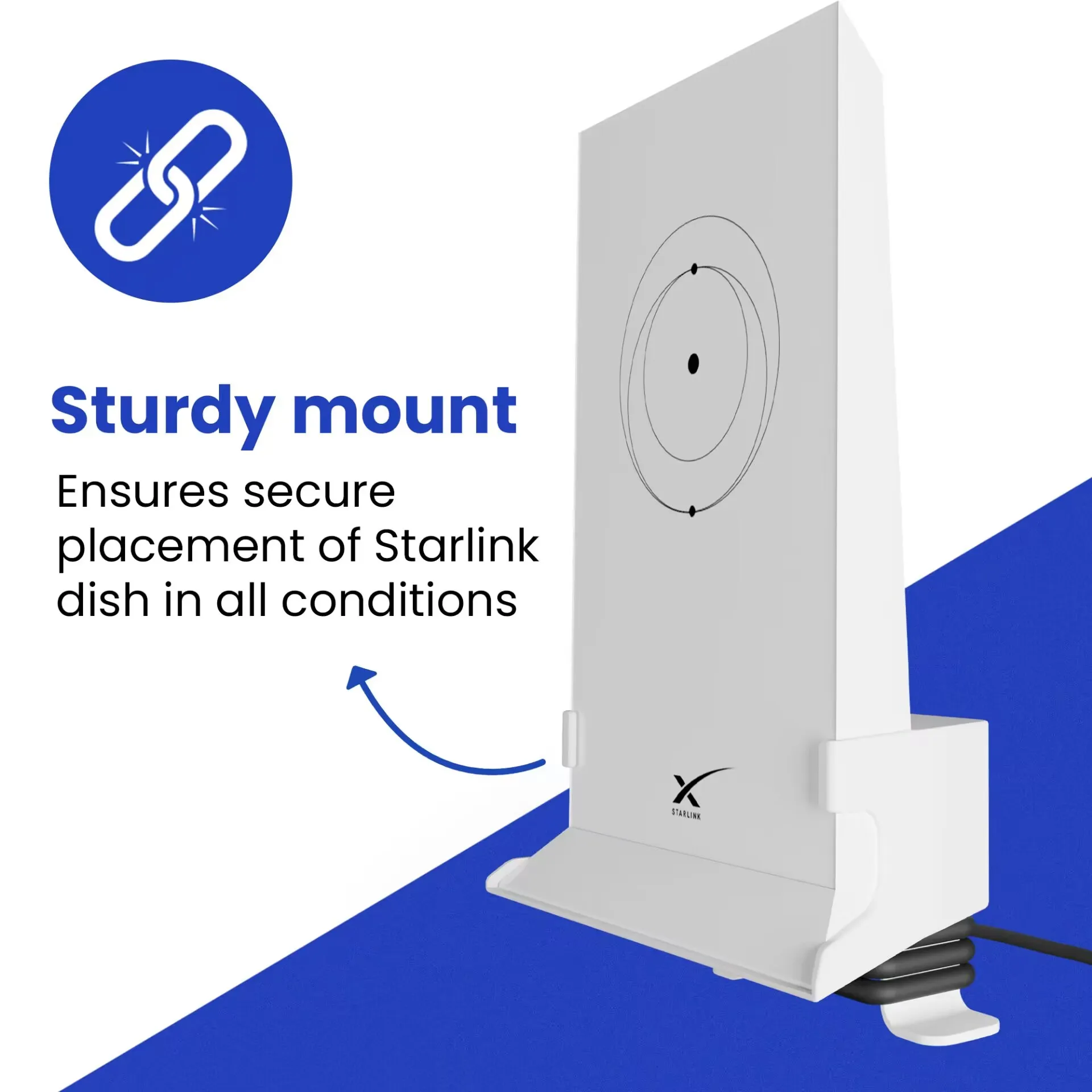 Satellite Router Wall Bracket Aluminum Wall Mount Bracket For Starlink ...