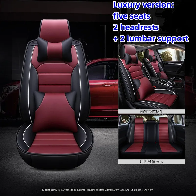 

NEW Luxury Car Seat Cover Flax Auto Seat Protector Automotive Vehicle Cushion Fit for Sedan SUV Pick-up Truck Car Goods
