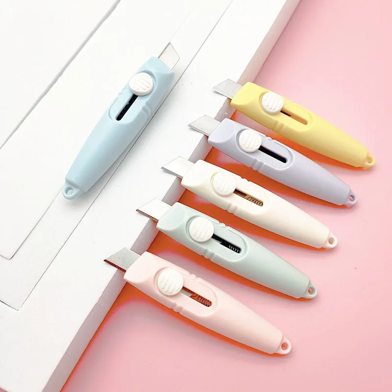 Creative whistle paper cutter mini student utility knife portable