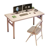 مجموعة كراسي طاولة قابلة للطي من الشركة المصنعة للإمداد المباشر للمنزل والمكتب وغرفة النوم والدراسة ومكتب الكمبيوتر 5