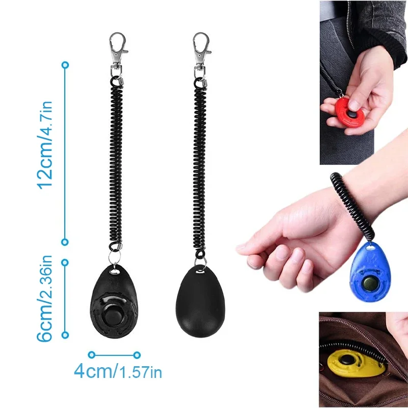 Adjustable Pet Training Clicker 3
