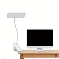 Clamp desk lamp, dormitory home reading lamp, desk LED rechargeable and plug-in dual-purpose desk lamp, bedroom bedside lamp 1