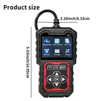 Professional Obd2 Scanner, a Car Fault Code Reader Diagnostic Tool That Has Supported the Obd Ii Protocol since 1996, Supports Reading and Clearing Fault Codes, Battery Testing, No Battery Power Required, USB Powered - Image 3