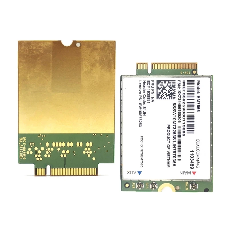 para Carbono x1 6ª Placa sem Fio Em7565 Lte Cat12 Módulo Cobertura Global 896f - Imagem 5