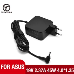 19V 2.37A Universal Laptop Charger, 4.0*1.35mm Connector (EU Plug)