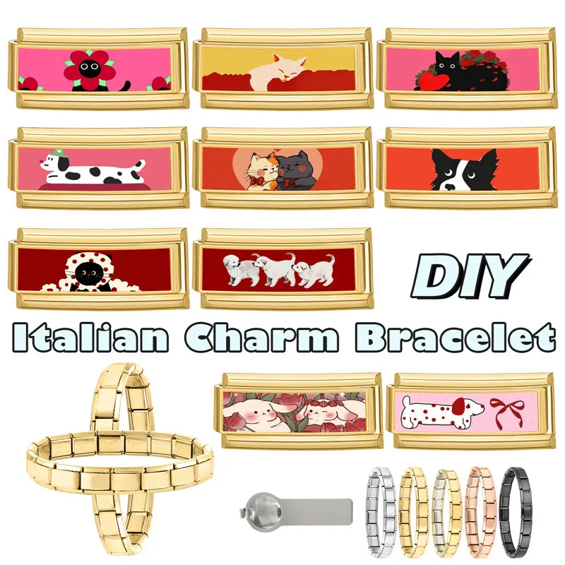 Gold DIY Charm Bracelet