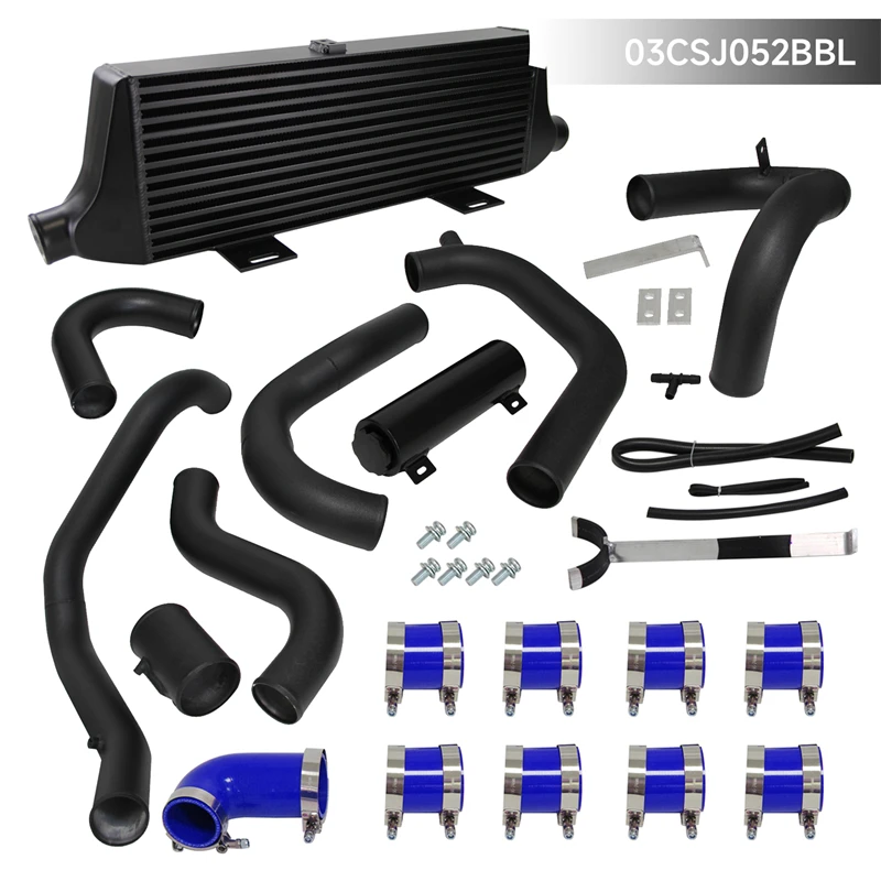 Lr V2 Kit Intercooler Montaggio Anteriore Adatto Per 02-07 Subaru Impreza Wrx/Sti Ej20 Ej25