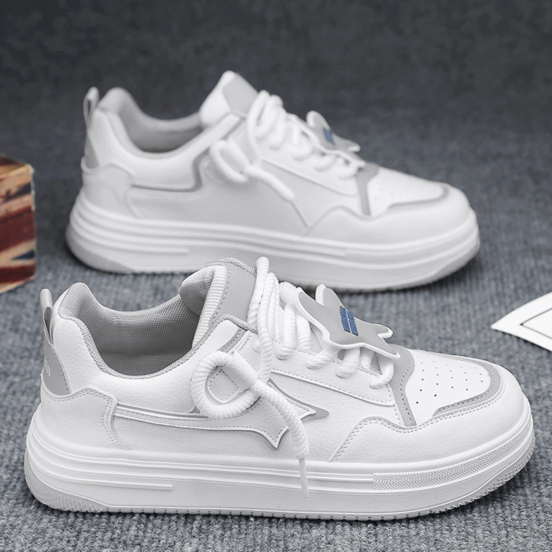 

CYYTL Mens Shoes Summer Leather Sneakers Casual Outdoor Sports Skateboard Hiking Platform Fashion Designer Luxury Walking Tennis