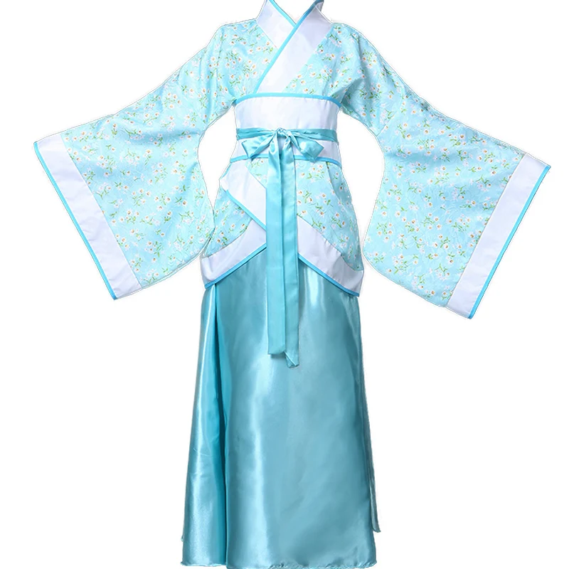 

Girl's Han Fu Fairy Hanfu Princess Birthday Party Dance Dress Traditional Chinese Kids Ancient Perform Dress Acting Modern Hanfu