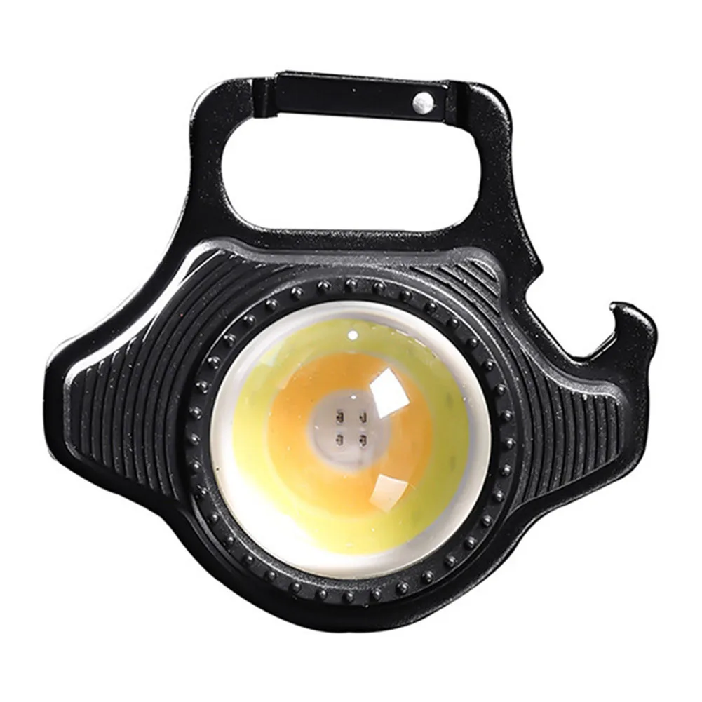 

1pc Keychain Lamp Multi-Functional LED Light Flashlight Ultra-Small Portable Light Camping Lamp Type-C Charging Camping Supplie