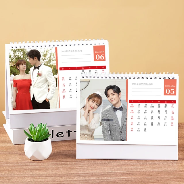 2022 New Arrival Yu Sheng Qing Duo Zhi Jiao Gu Wei Lin Zhi Xiao Actor Xiao  Zhan Yang Zi Calendars Journey Desktop Calendar Plan - AliExpress