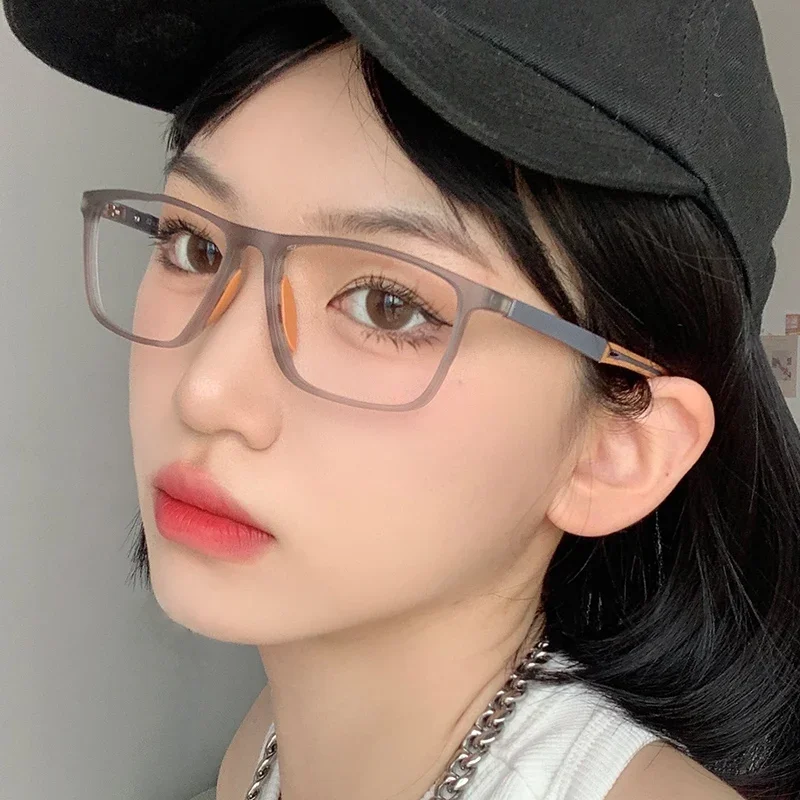 Unisex Women Men's Minus Glasses Fashion TR90 Computer Eye Protection Myopia Eyeglasses Anti Blue Light Short Sight Eyewear 2