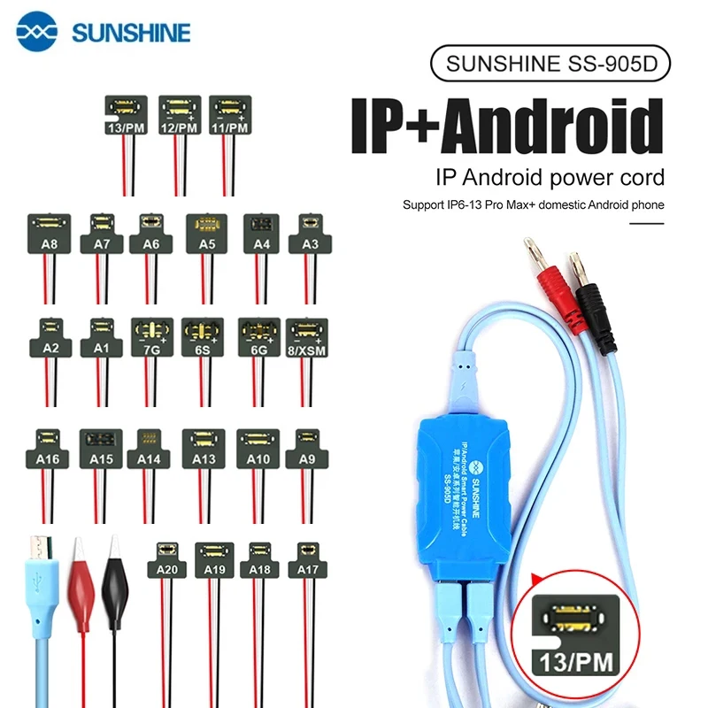 Ss905d V7.0 Dc Regulated Power Supply Current Boot Cable For Iphone 6g