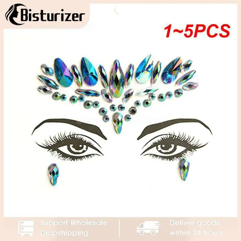 

1 ~ 5 шт., искусственная 3d-наклейка для бровей